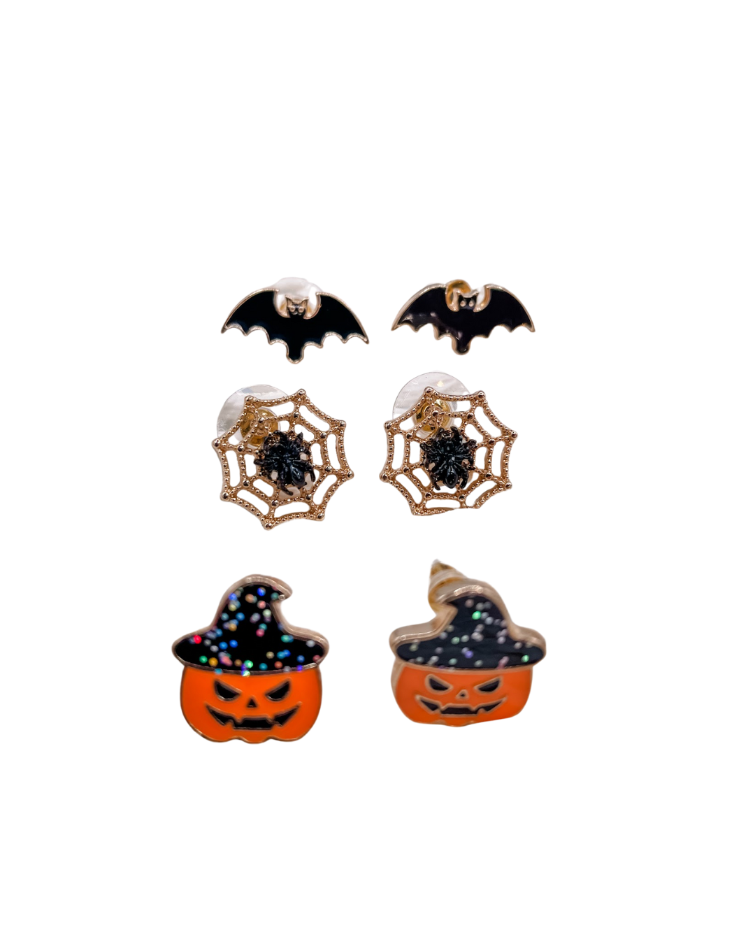 Mixed 3Pc Halloween Stud Earrings Set-240 Jewelry-Anarchy Street-Hello Friends Boutique-Woman's Fashion Boutique Located in Traverse City, MI