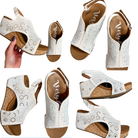 Starry Nights Wedges in Cream (6-11)-250 Shoes-Very G-Hello Friends Boutique-Woman's Fashion Boutique Located in Traverse City, MI