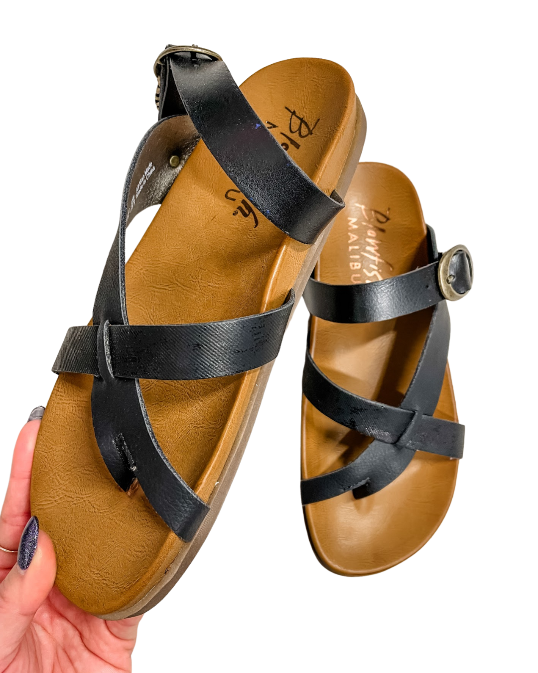 The Lila Blowfish Sandal in Black (7-11)-250 Shoes-BLOWFISH-Hello Friends Boutique-Woman's Fashion Boutique Located in Traverse City, MI