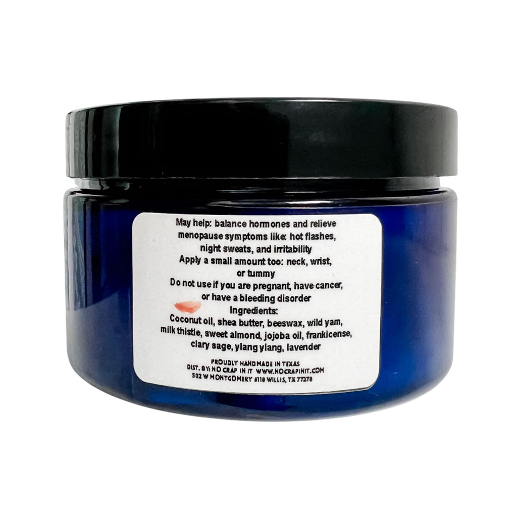 Wild Yam Butter - Hormone Balancing Relief - 4oz-500 History-No Crap In It-Hello Friends Boutique-Woman's Fashion Boutique Located in Traverse City, MI