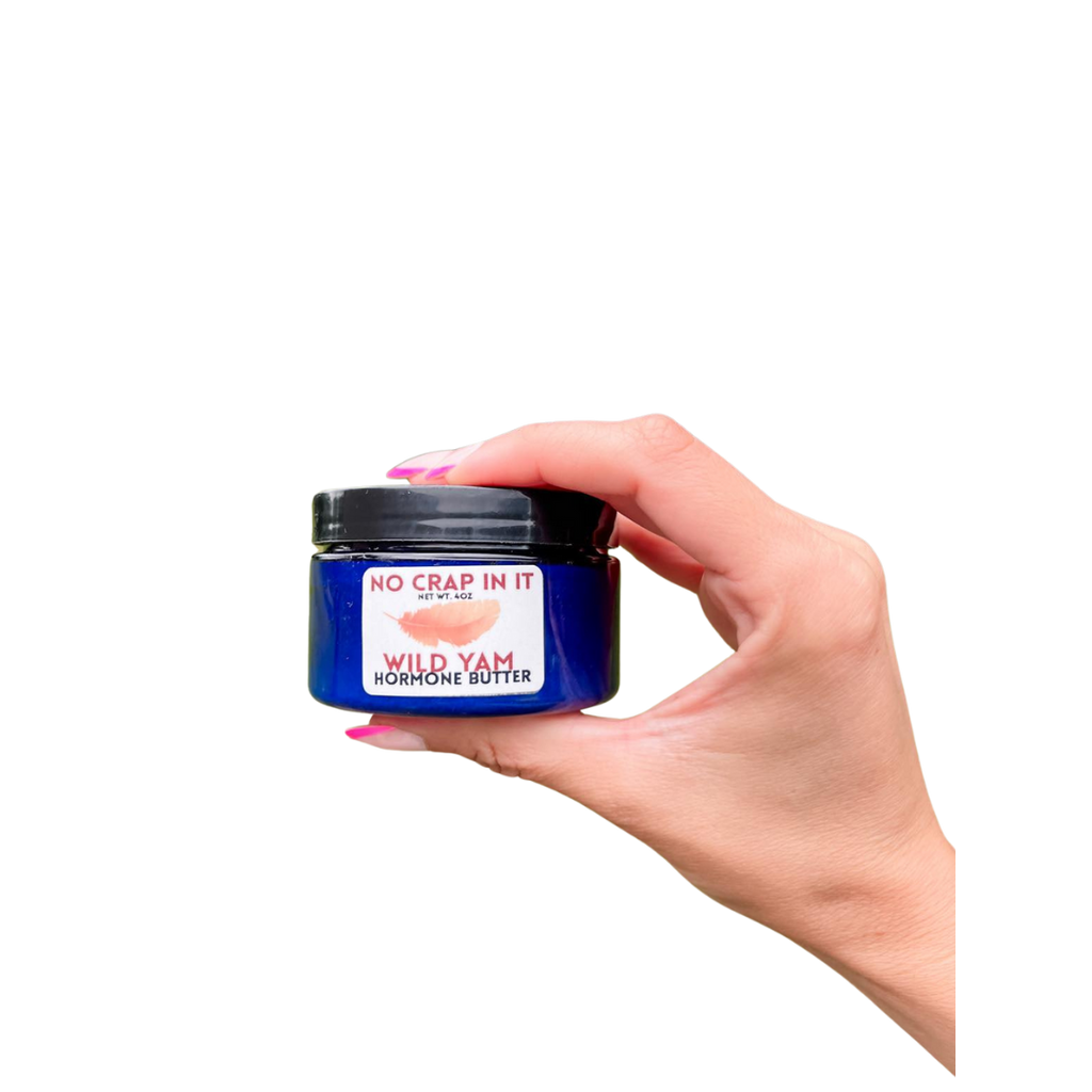 Wild Yam Butter - Hormone Balancing Relief - 4oz-500 History-No Crap In It-Hello Friends Boutique-Woman's Fashion Boutique Located in Traverse City, MI