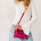 Veda Woven Crossbody and Clutch Bag-Crossbody Bag-Pretty Simple