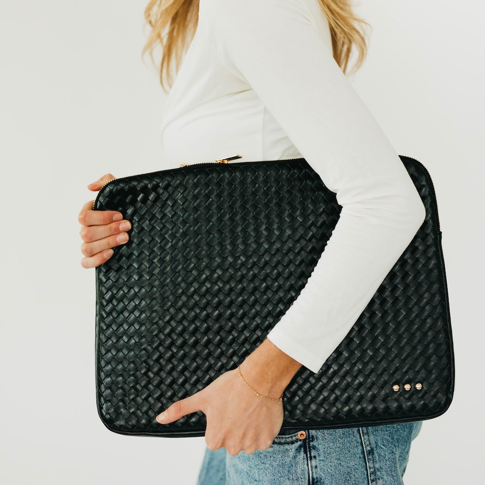 Walker Woven Laptop Sleeve-Laptop Sleeve-Pretty Simple