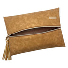 LIVE BOX- Suede Soul Amber - Center Zip Jumbo