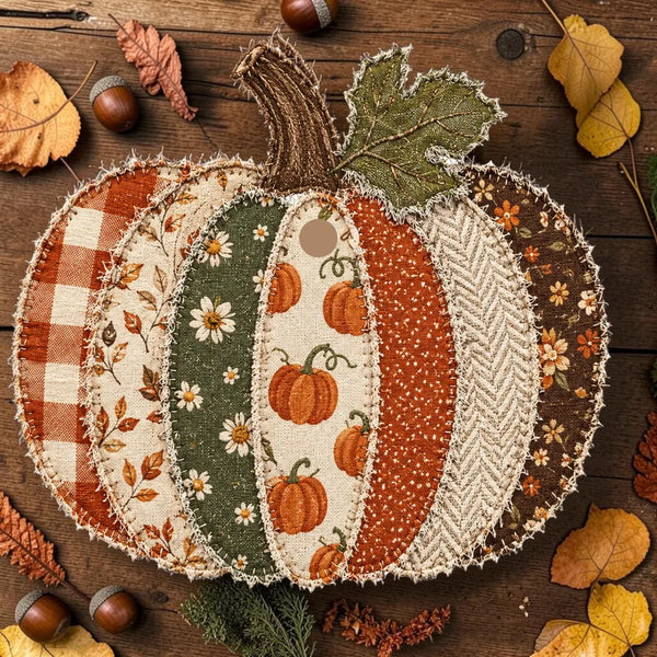 Patchwork Pumpkin Freshie - Pumpkin Buttercream