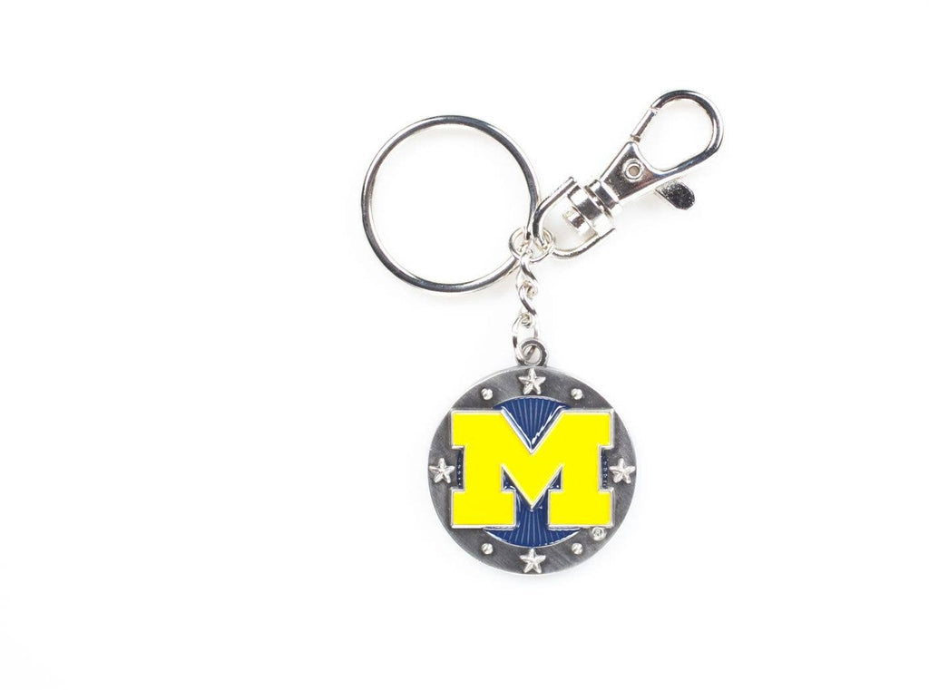 NCAA Michigan Wolverines Keychain-240 Jewelry-Aminco USA-Hello Friends Boutique-Woman's Fashion Boutique Located in Traverse City, MI