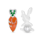 Pearl Bunny/Carrot Earrings-240 Jewelry-Amanda Blu-Hello Friends Boutique-Woman's Fashion Boutique Located in Traverse City, MI