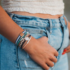 K'Lani Hair Tie Bracelets - Anchor-240 Jewelry-K'Lani-Hello Friends Boutique-Woman's Fashion Boutique Located in Traverse City, MI