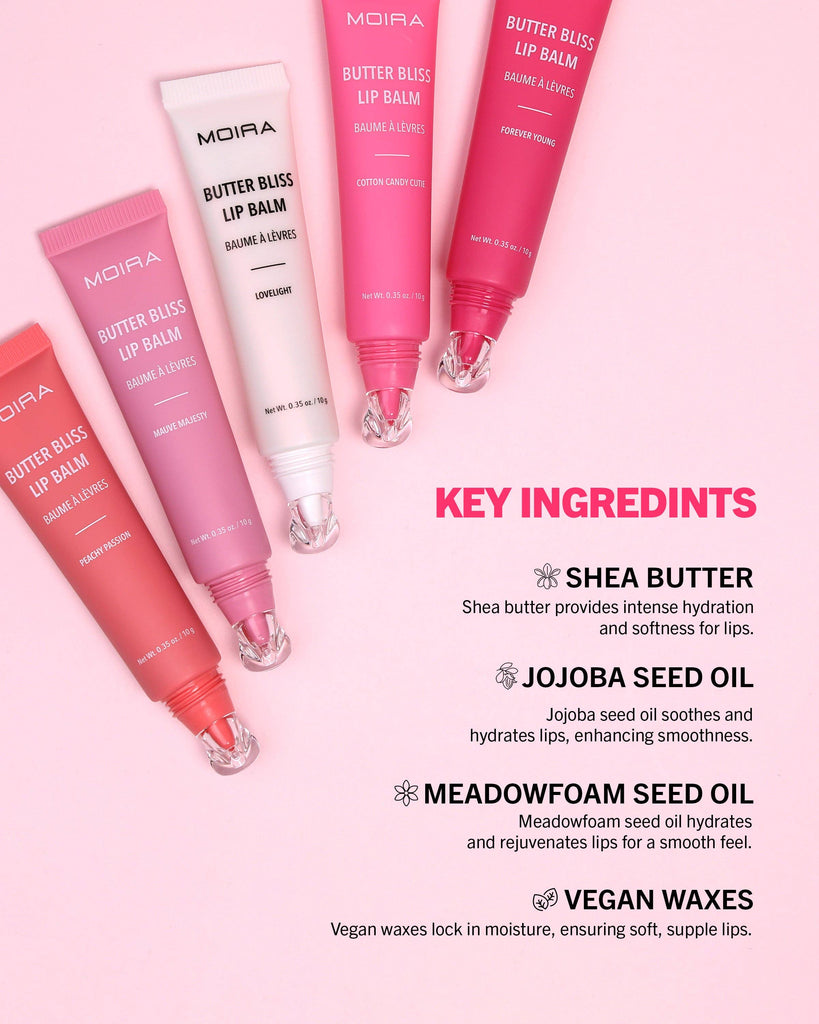 Butter Bliss Lip Balm (014, Peachy Passion)-300 Treats/Gift-Moira Cosmetics-Hello Friends Boutique-Woman's Fashion Boutique Located in Traverse City, MI