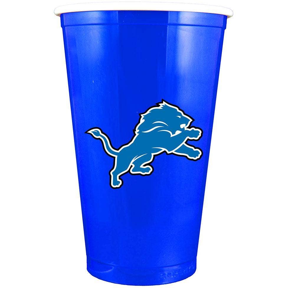 Blue Plastic Detroit Cup-300 Treats/Gift-The Memory Company-Hello Friends Boutique-Woman's Fashion Boutique Located in Traverse City, MI