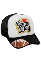 Football Gameday Trucker Hat-280 Other Accessories-Cap Zone-Hello Friends Boutique-Woman's Fashion Boutique Located in Traverse City, MI