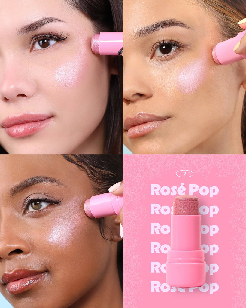 Icy Glow Jelly Stick (002, Rosé Pop)-300 Treats/Gift-Moira Cosmetics-Hello Friends Boutique-Woman's Fashion Boutique Located in Traverse City, MI