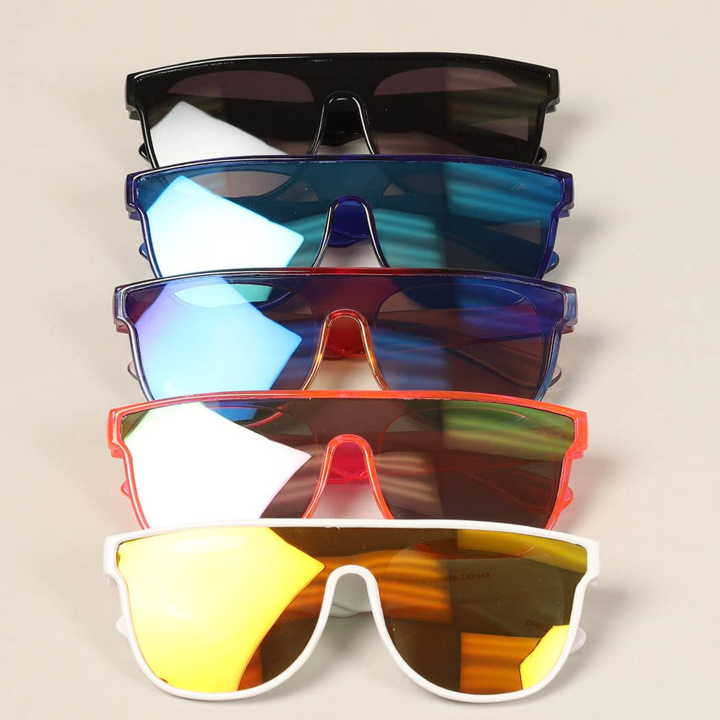 Kid's Flat Top Square Frame Sunglasses-280 Other Accessories-Fashion City-Hello Friends Boutique-Woman's Fashion Boutique Located in Traverse City, MI