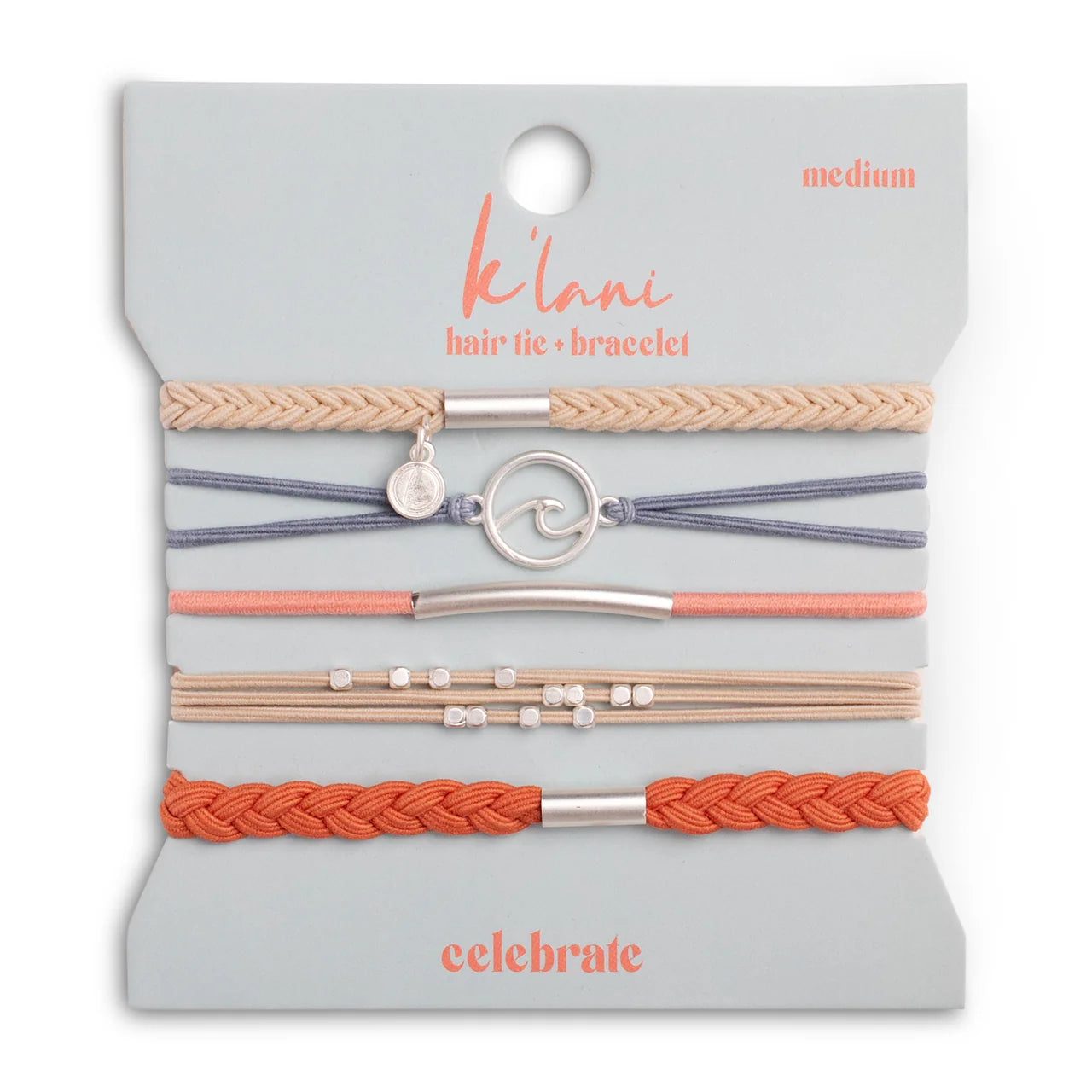K'Lani Hair Tie Bracelets - Celebrate-240 Jewelry-K'Lani-Hello Friends Boutique-Woman's Fashion Boutique Located in Traverse City, MI