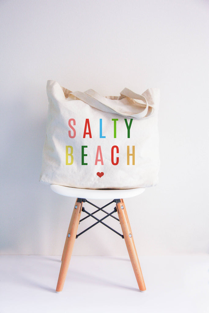 Salty Beach Tote Bag-260 Bags-Love You a Latte Shop-Hello Friends Boutique-Woman's Fashion Boutique Located in Traverse City, MI