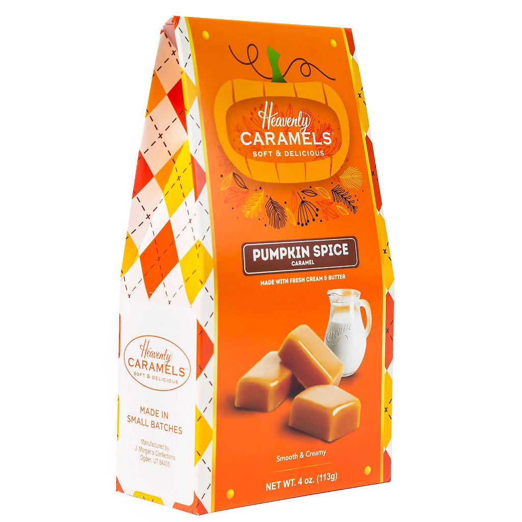 Pumpkin Spice Caramels 4oz-300 Treats/Gift-Heavenly Caramels-Hello Friends Boutique-Woman's Fashion Boutique Located in Traverse City, MI