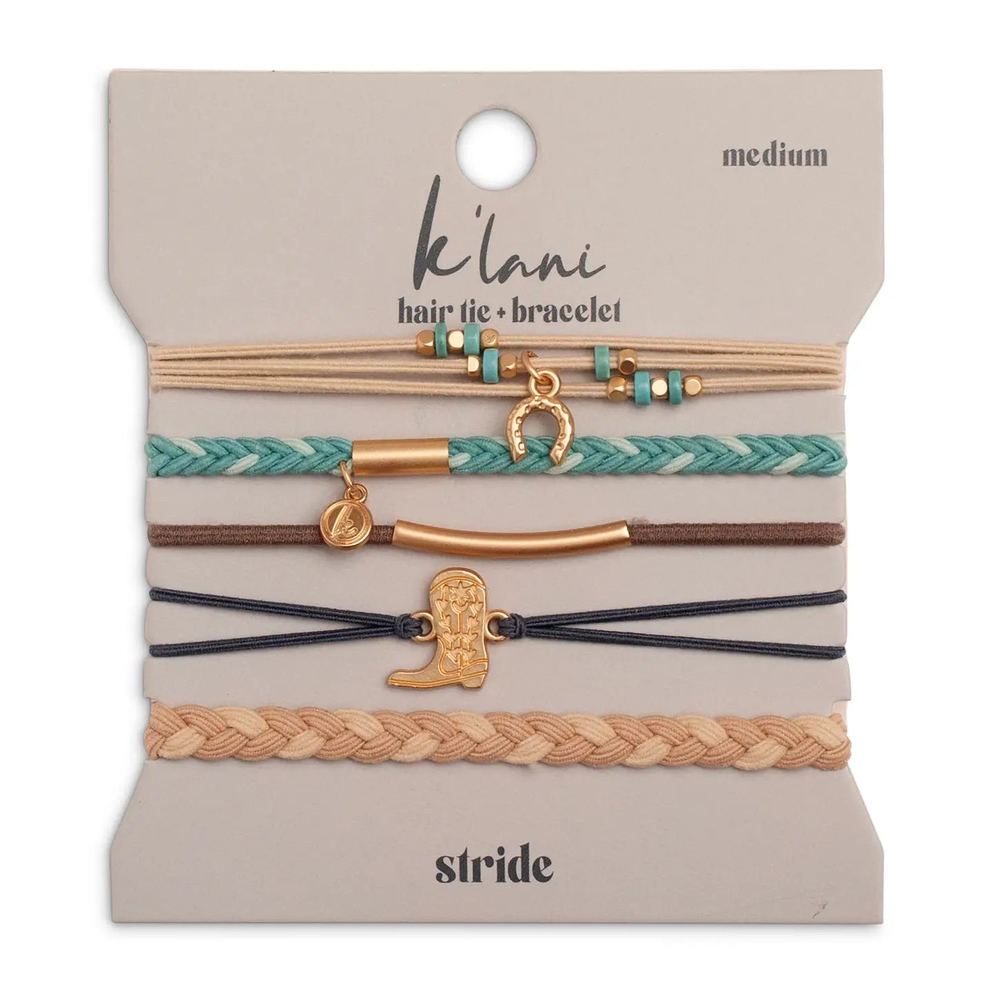 K'Lani Hair Tie Bracelets - Stride-240 Jewelry-K'Lani-Hello Friends Boutique-Woman's Fashion Boutique Located in Traverse City, MI