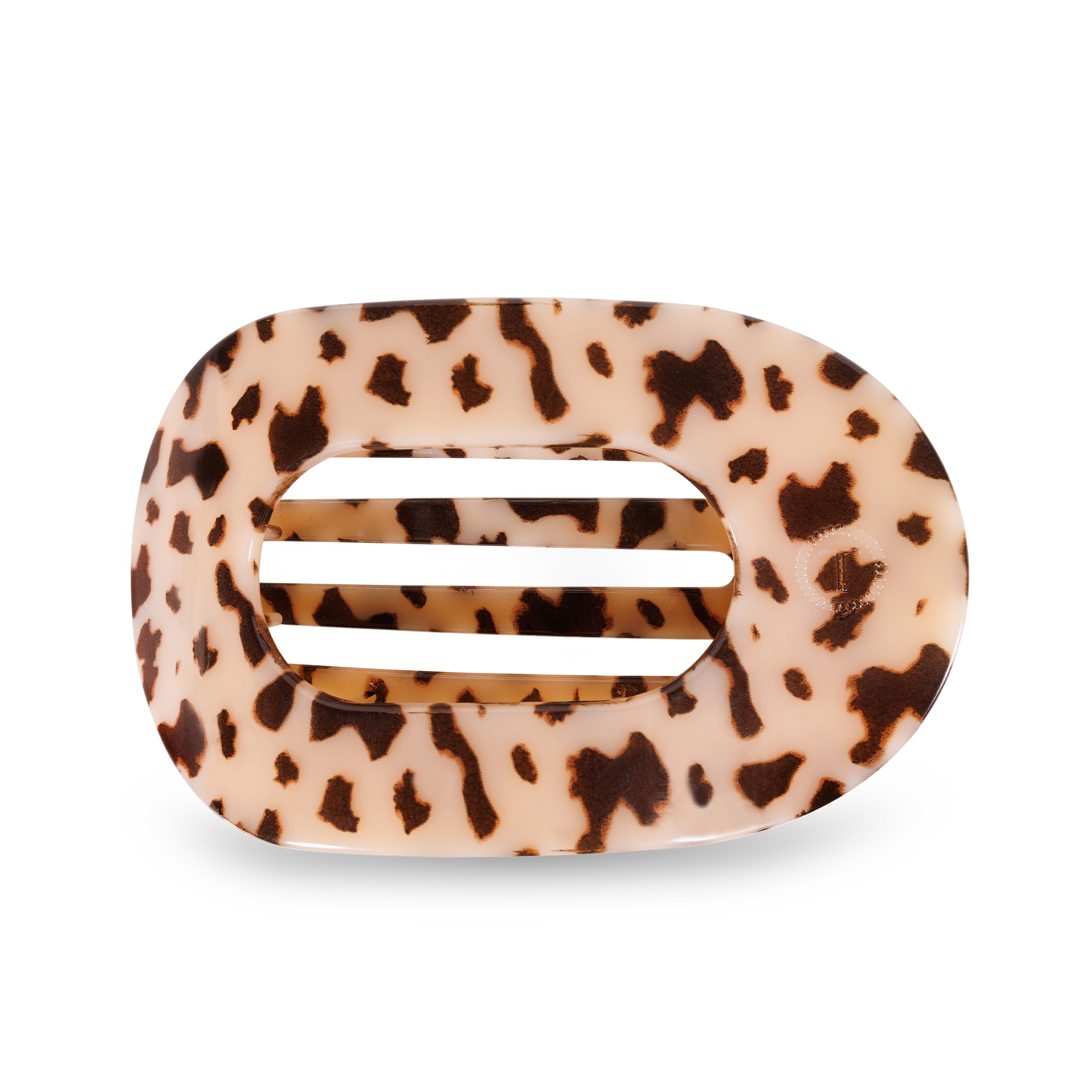Round Flat Hair Clip | Blonde Tortoise-290 Beauty-faire - TELETIES-Hello Friends Boutique-Woman's Fashion Boutique Located in Traverse City, MI