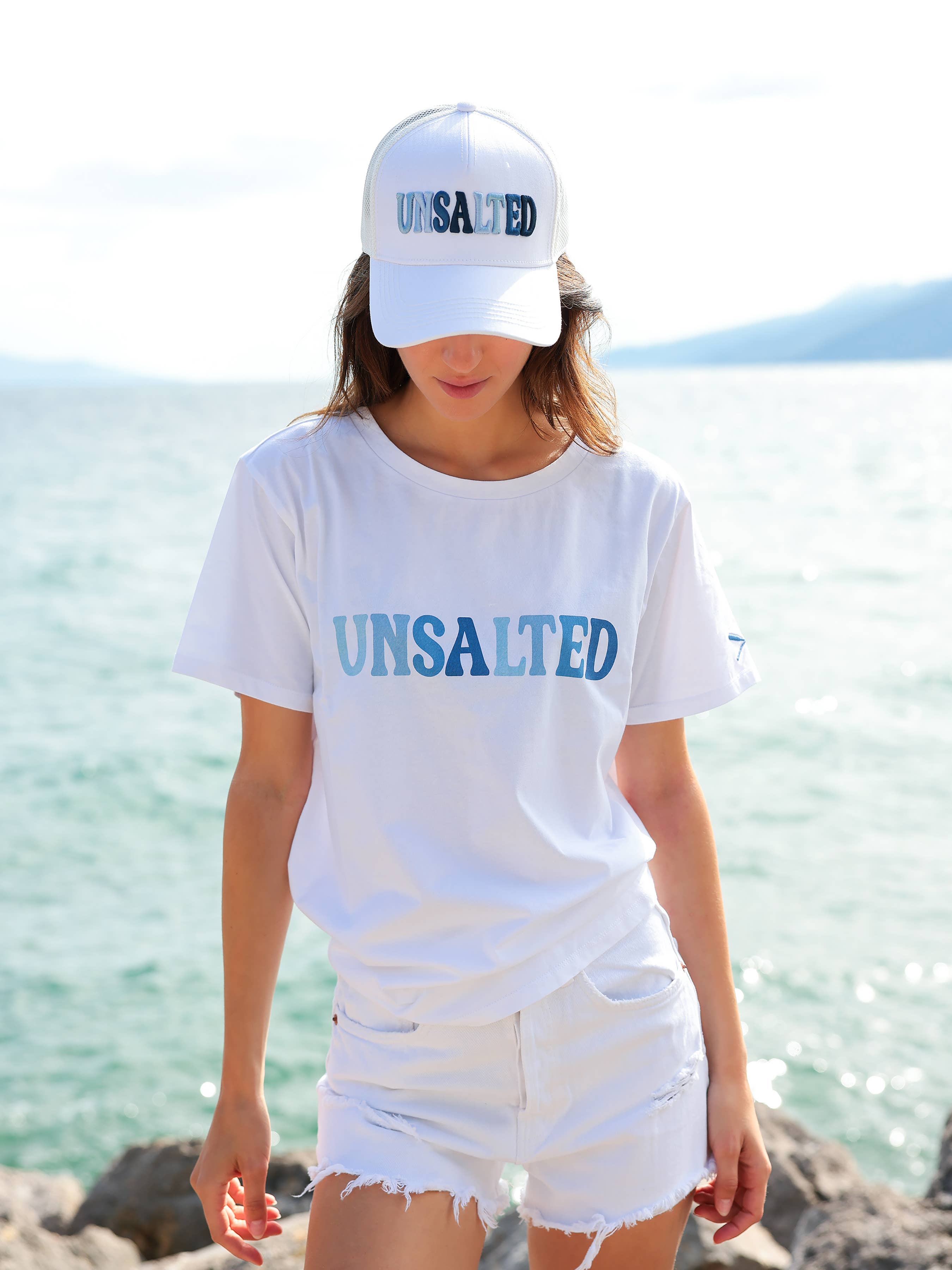 "Unsalted" Tee (S-XL)-130 Graphic Tees-Shiraleah-Hello Friends Boutique-Woman's Fashion Boutique Located in Traverse City, MI
