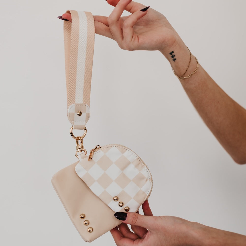 Dolly Dual Pouch Wristlet-Wallet-Bag Accessories-Hello Friends Boutique-Woman's Fashion Boutique Located in Traverse City, MI