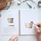 Bake & Paint Watercolor Workbook-300 Treats/Gift-emily lex studio-Hello Friends Boutique-Woman's Fashion Boutique Located in Traverse City, MI
