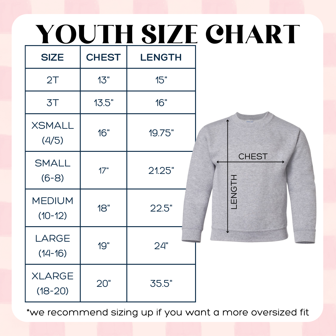 Detroit Endzone Youth (S-XL) & Adult Sweatshirt (S-XL)-130 Graphic Tees-Poppy & Pine-Hello Friends Boutique-Woman's Fashion Boutique Located in Traverse City, MI