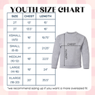 Detroit Endzone Youth (S-XL) & Adult Sweatshirt (S-XL)-130 Graphic Tees-Poppy & Pine-Hello Friends Boutique-Woman's Fashion Boutique Located in Traverse City, MI