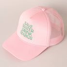 Save Water Drink Margs Trucker Cap-280 Other Accessories-Fashion City-Hello Friends Boutique-Woman's Fashion Boutique Located in Traverse City, MI