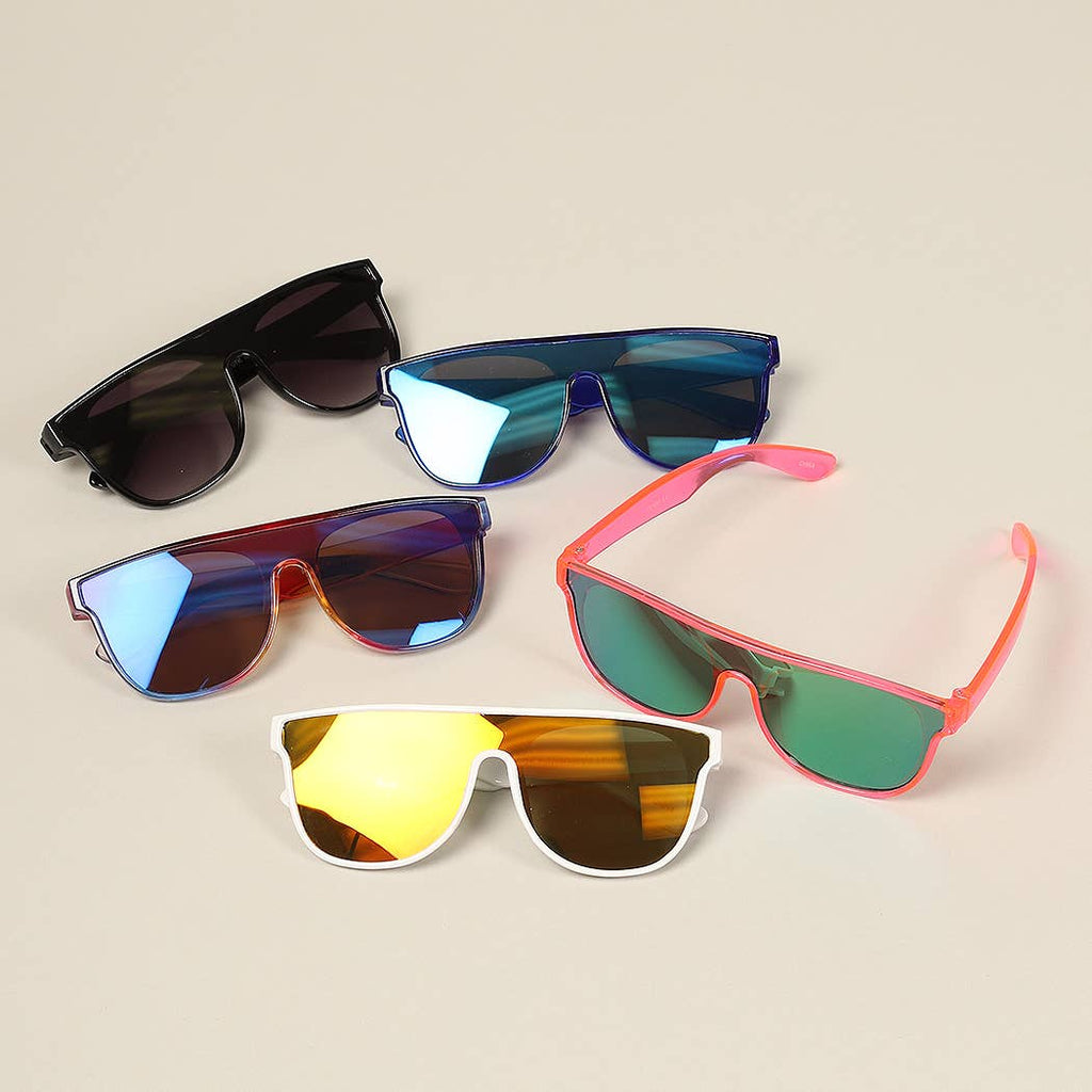 Kid's Flat Top Square Frame Sunglasses-280 Other Accessories-Fashion City-Hello Friends Boutique-Woman's Fashion Boutique Located in Traverse City, MI