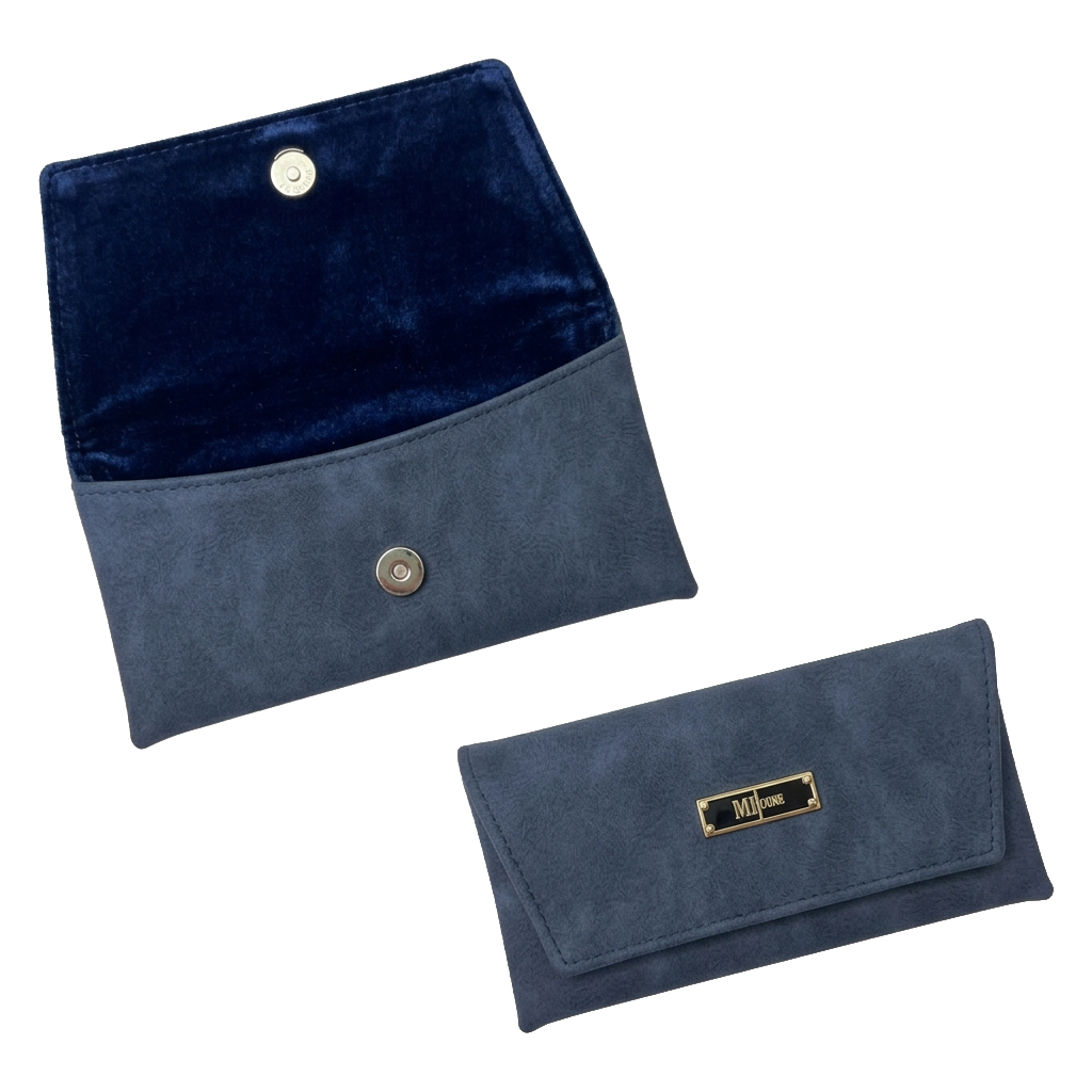 LIVE BOX- Suede Soul Sapphire - Luxe Sunglass Case
