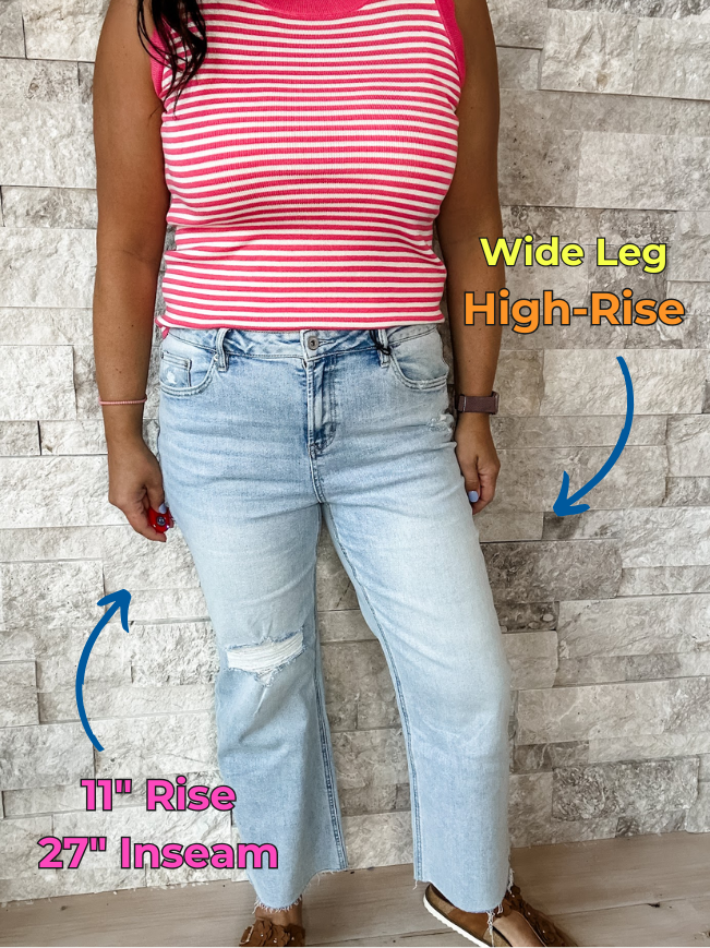 Over The Blues High Rise Denim (24-22W)-200 Denim-Mica Denim-Hello Friends Boutique-Woman's Fashion Boutique Located in Traverse City, MI