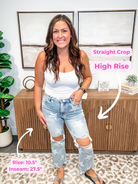 Sea To Shining High Rise Denim (0-15)-200 Denim-RISEN-Hello Friends Boutique-Woman's Fashion Boutique Located in Traverse City, MI