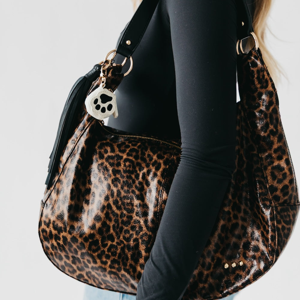 Hazel Hobo Shoulder Bag with Tassel-Sling Bag-Bum & Sling Bags-Hello Friends Boutique-Woman's Fashion Boutique Located in Traverse City, MI