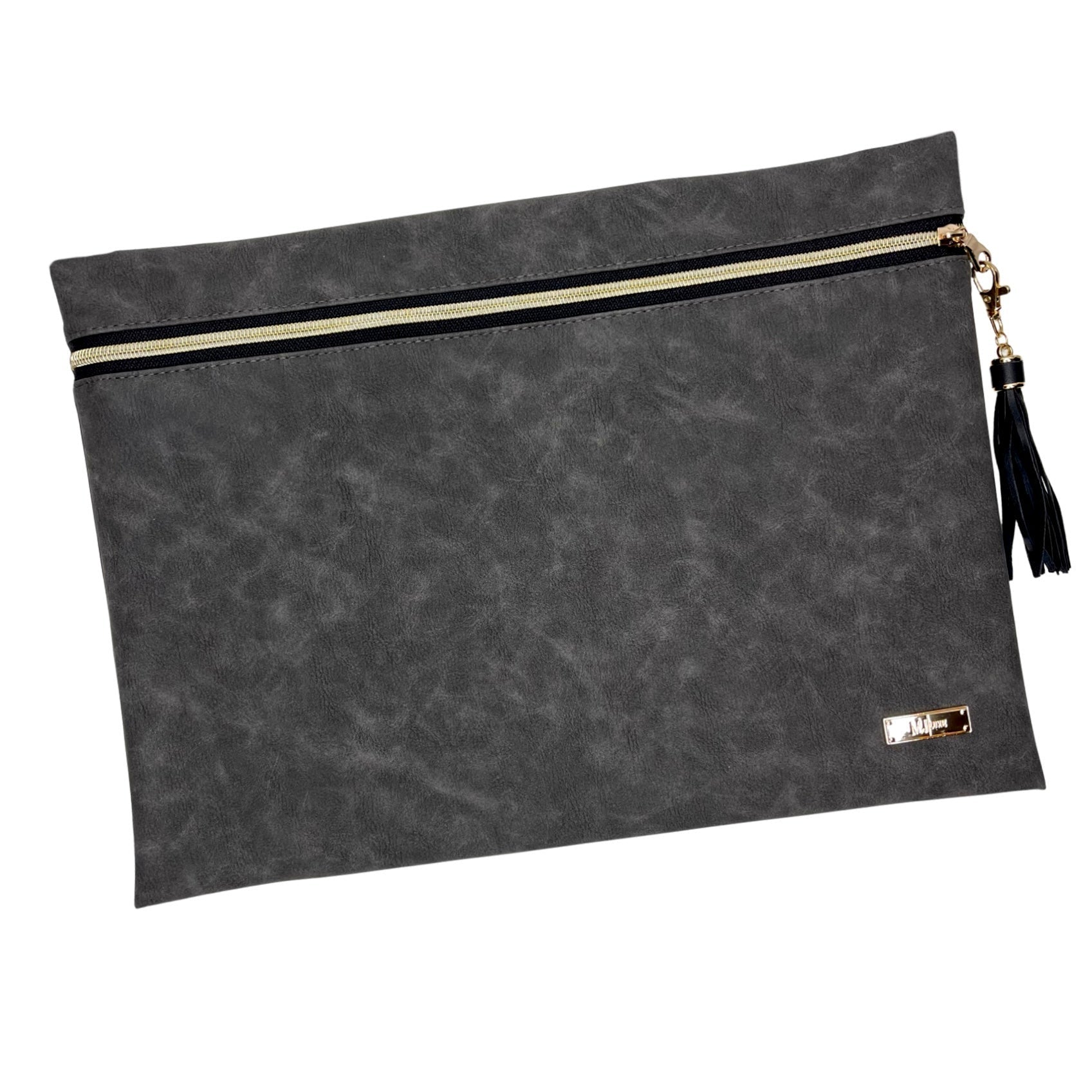 LIVE BOX- Suede Soul Graphite - Top Zip Jumbo