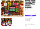 Supplier reference showing the Squishy Advent Calendar with 24 days of surprises