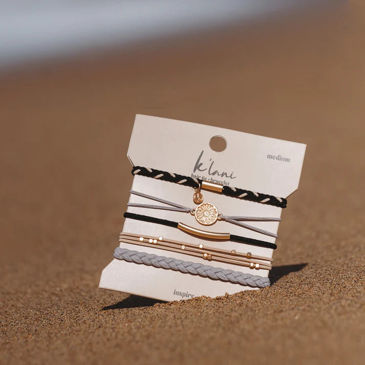 K'Lani Hair Tie Bracelets - Inspire-240 Jewelry-K'Lani-Hello Friends Boutique-Woman's Fashion Boutique Located in Traverse City, MI