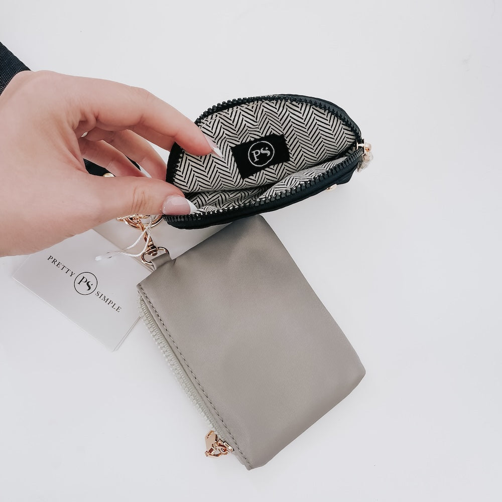 Dolly Dual Pouch Wristlet-Wallet-Bag Accessories-Hello Friends Boutique-Woman's Fashion Boutique Located in Traverse City, MI