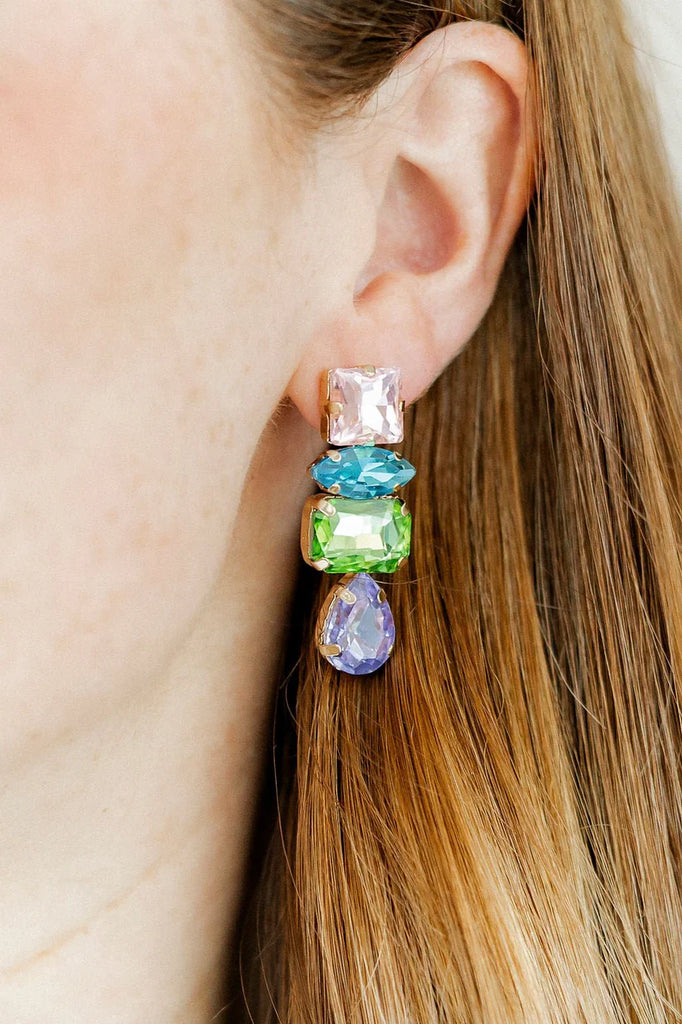 Juniper Statement Earrings-230 Jewelry-Linny Co-Hello Friends Boutique-Woman's Fashion Boutique Located in Traverse City, MI