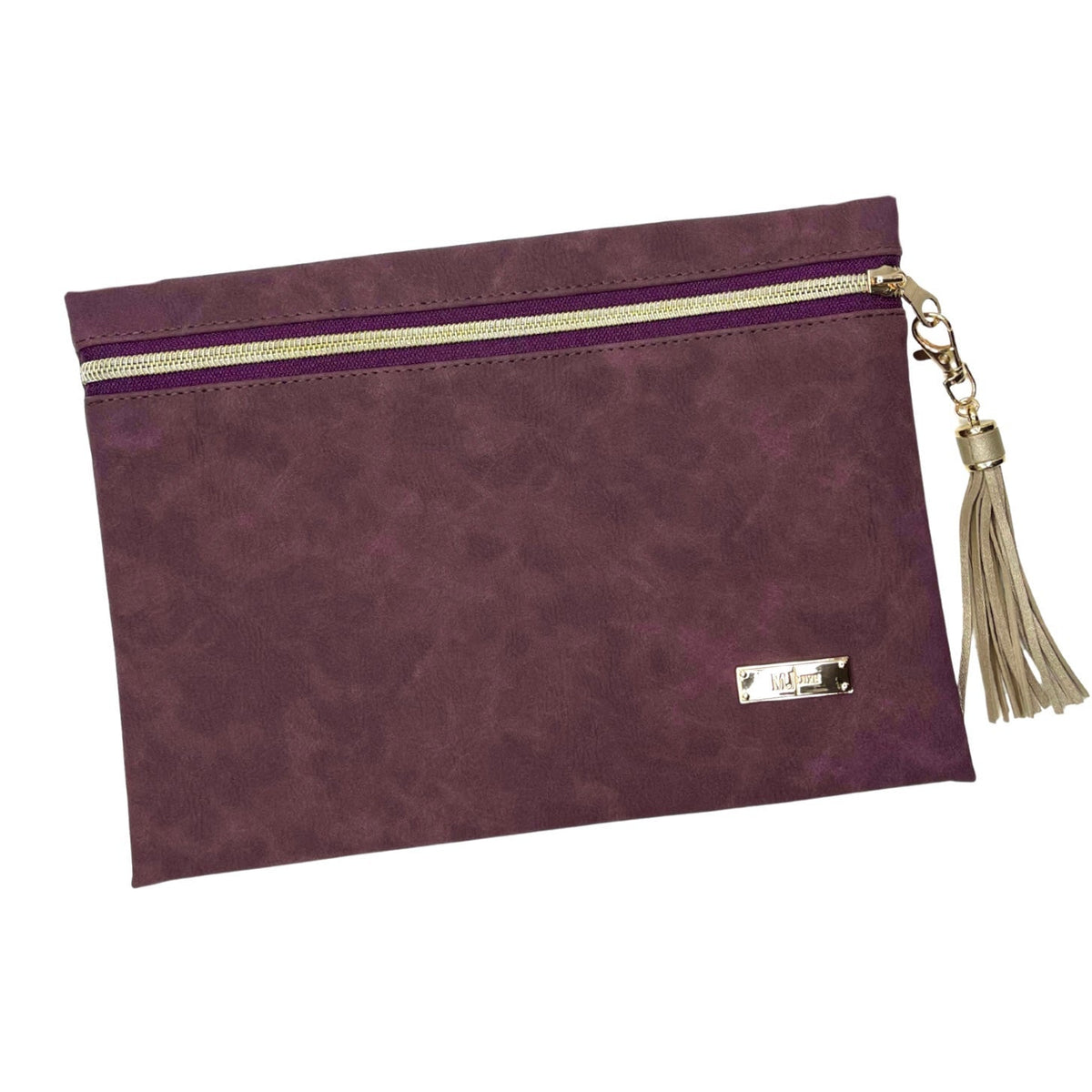 LIVE BOX- Suede Soul Bordeaux - Top Zip Jumbo