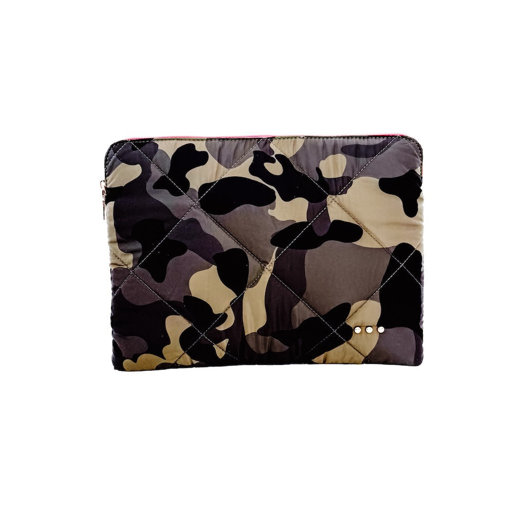 Palmer Puffer Laptop Sleeve-Bag Accessories-Pretty Simple Wholesale-Hello Friends Boutique-Woman's Fashion Boutique Located in Traverse City, MI
