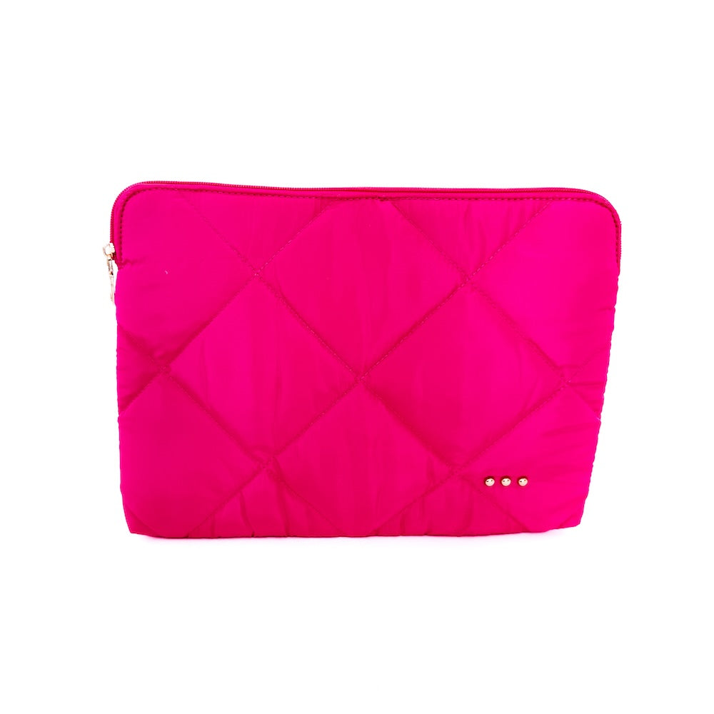Palmer Puffer Laptop Sleeve-Bag Accessories-Pretty Simple Wholesale-Hello Friends Boutique-Woman's Fashion Boutique Located in Traverse City, MI