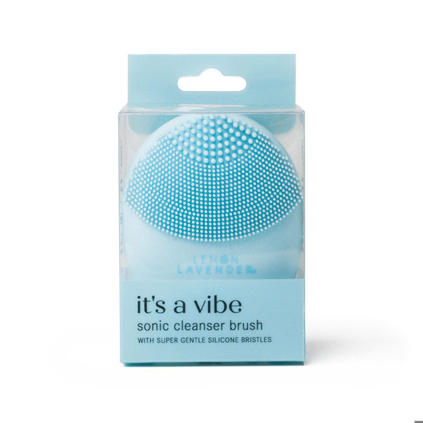 Lemon Lavender®️ It’s A Vibe Sonic Cleanser Brush-300 Treats/Gift-DM Merchandising-Hello Friends Boutique-Woman's Fashion Boutique Located in Traverse City, MI