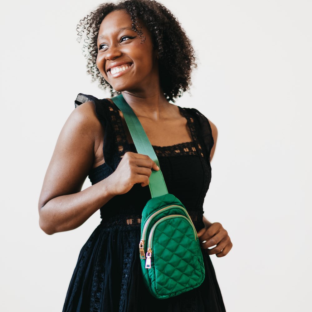 Pinelope Puffer Sling Bag-Bum Bag-Bum & Sling Bags-Hello Friends Boutique-Woman's Fashion Boutique Located in Traverse City, MI