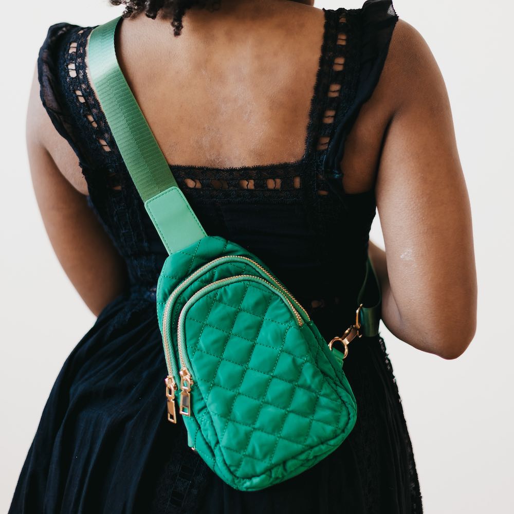 Pinelope Puffer Sling Bag-Bum Bag-Bum & Sling Bags-Hello Friends Boutique-Woman's Fashion Boutique Located in Traverse City, MI