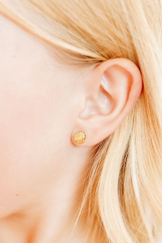 Screwback Stud Earrings - Marina-230 Jewelry-Linny Co-Hello Friends Boutique-Woman's Fashion Boutique Located in Traverse City, MI