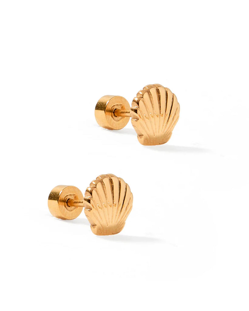 Screwback Stud Earrings - Marina-230 Jewelry-Linny Co-Hello Friends Boutique-Woman's Fashion Boutique Located in Traverse City, MI