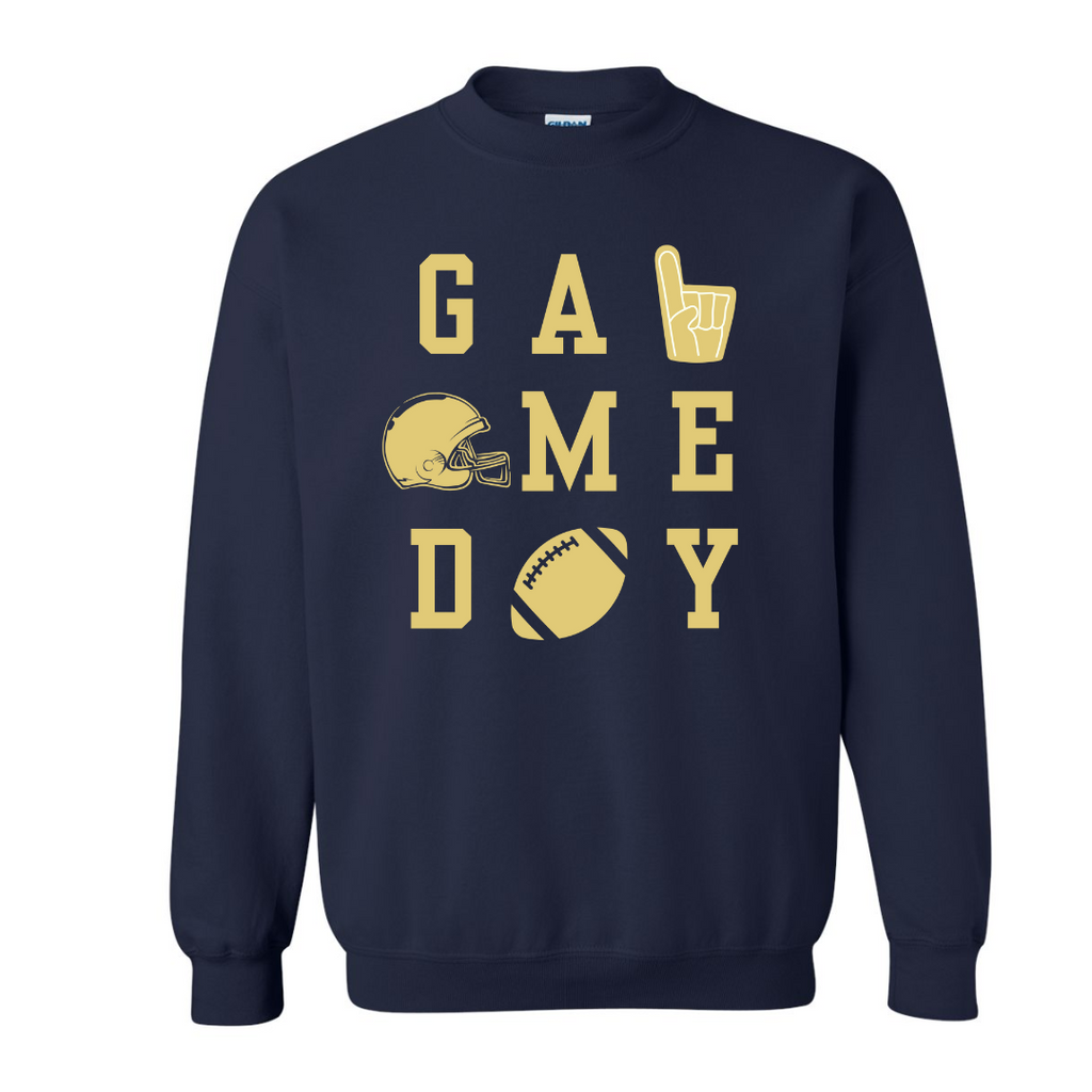 St. Francis Game Day Sweatshirt (S-3XL)-131 On Demand Graphic-SunFrog-Hello Friends Boutique-Woman's Fashion Boutique Located in Traverse City, MI