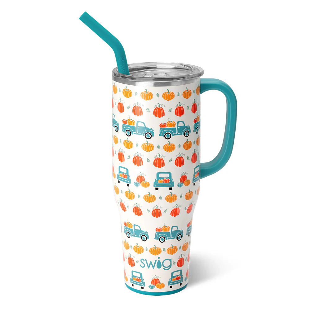 Pumpkin Patch Mug (40oz)-300 Treats/Gift-Swig Life-Hello Friends Boutique-Woman's Fashion Boutique Located in Traverse City, MI