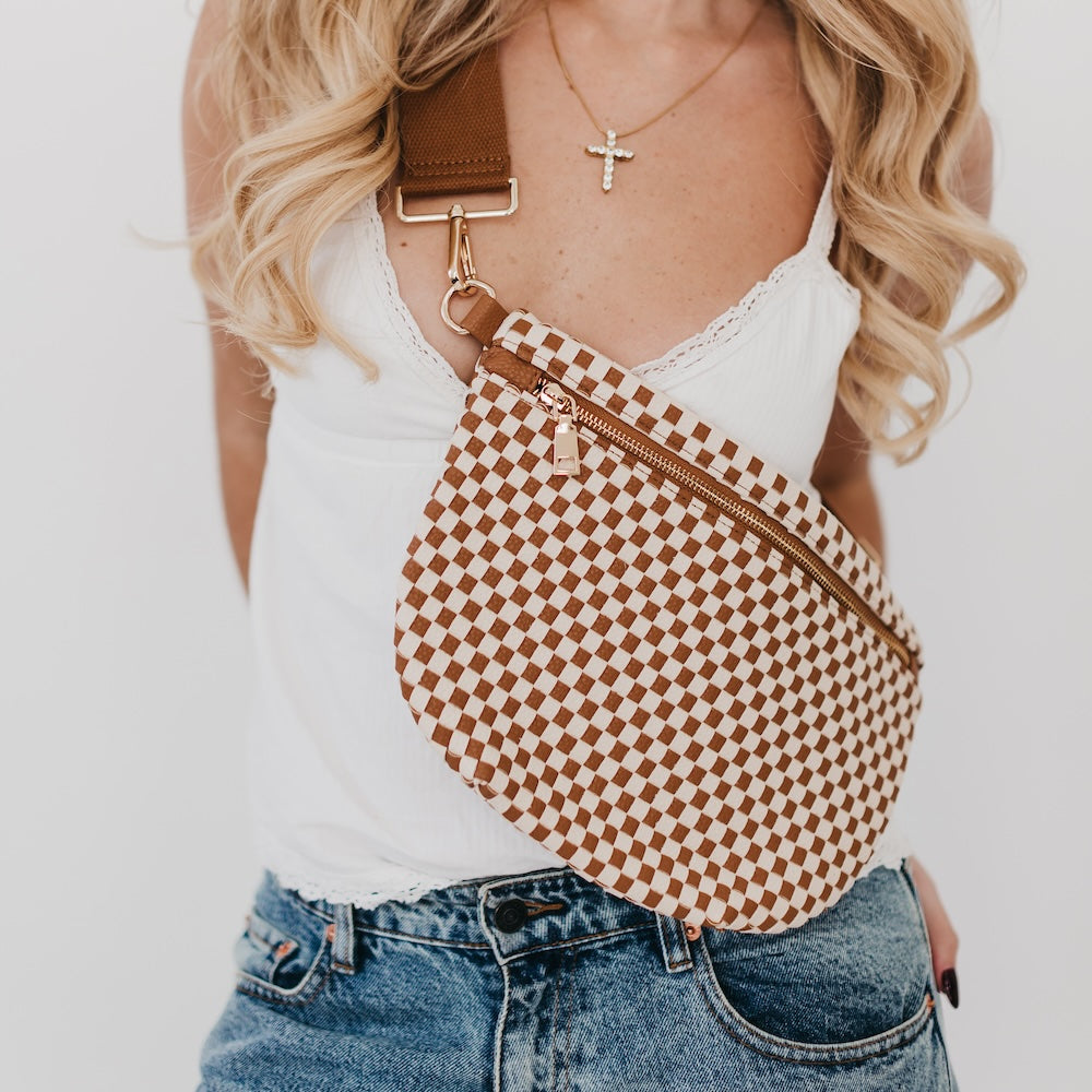 Westlyn Woven Bum Bag - NEW COLOR ADDED!-Bum Bag-Bum & Sling Bags-Hello Friends Boutique-Woman's Fashion Boutique Located in Traverse City, MI