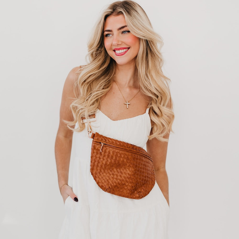 Westlyn Woven Bum Bag - NEW COLOR ADDED!-Bum Bag-Bum & Sling Bags-Hello Friends Boutique-Woman's Fashion Boutique Located in Traverse City, MI